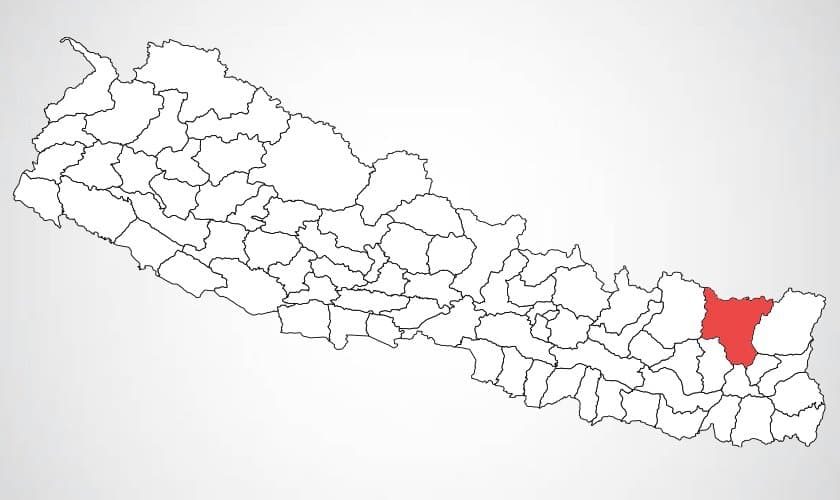 Landslide Blocks Khadbari-Kimathanka Road