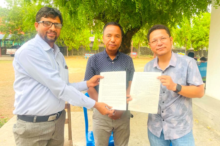 Alumni Donate NPR 3M to Janata School