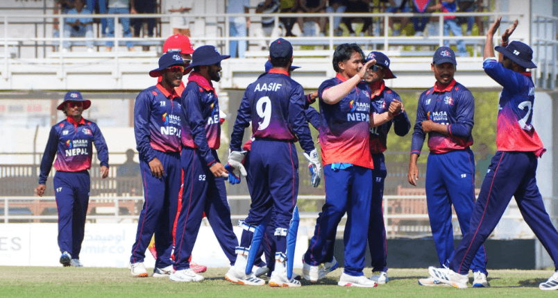 Nepal Beats Oman by 113 Runs in World Cup League 2