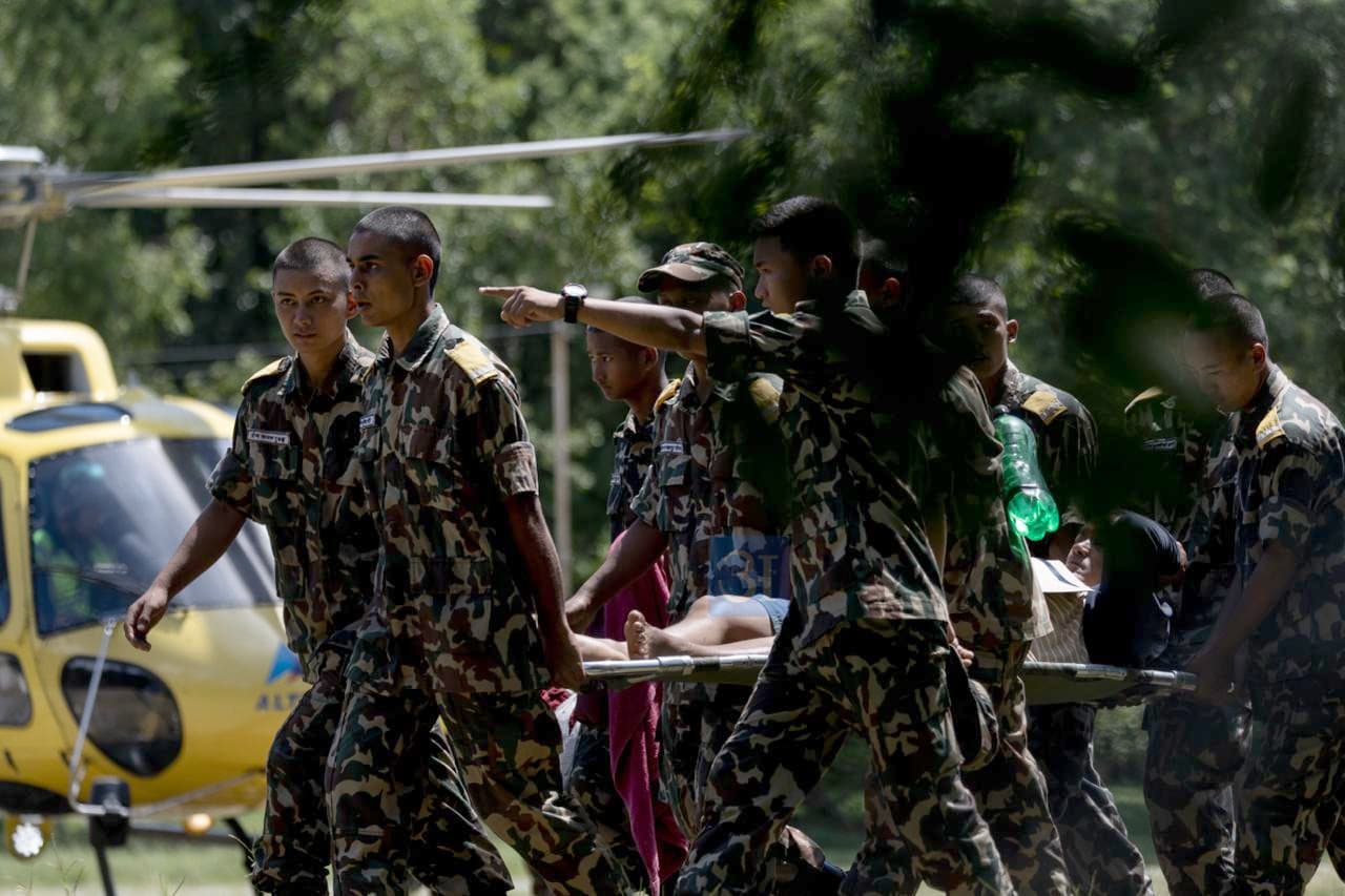 Over 15,000 Security Personnel Deployed for Flood Rescue