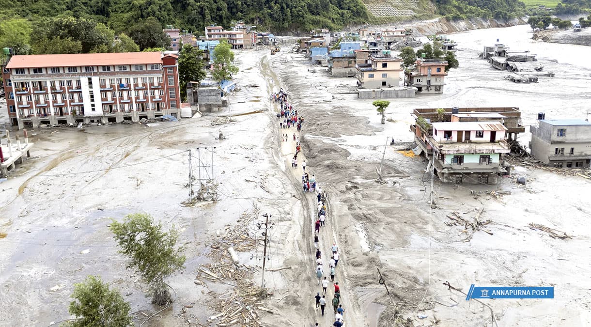 High Health Risk Looms in Nepal Flood-Hit Zones