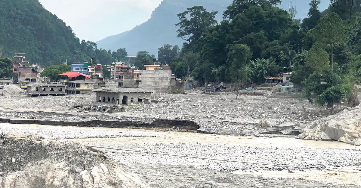 Bhotekoshi Flood Recovery Delayed Over Budget Crisis