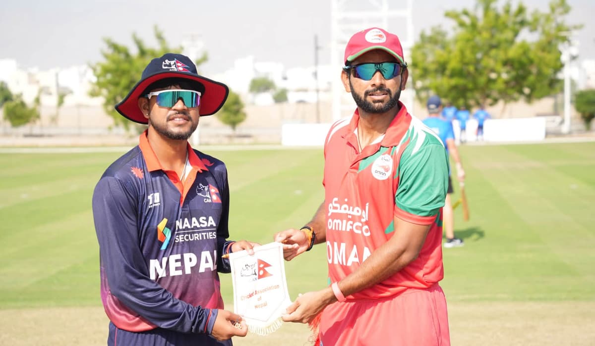 Nepal Wins Toss and Elects to Bat First Against Oman