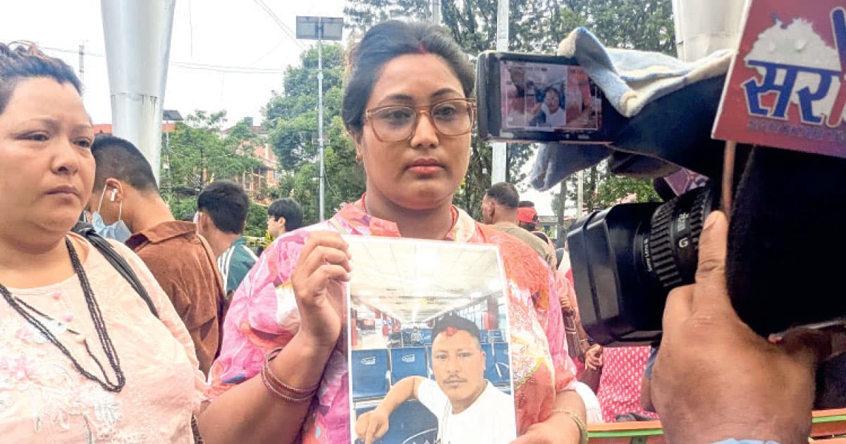 Families Search Kathmandu Hospitals With Photos of Missing Flood Victims