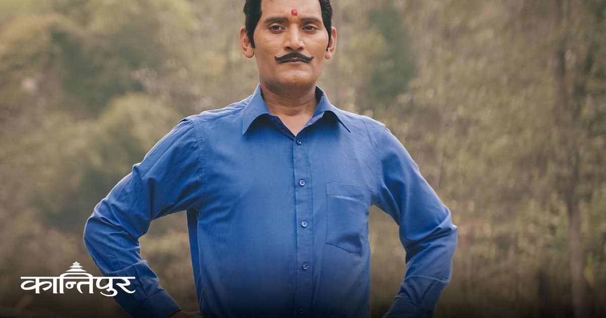 Bipin Karki: Sketches of His Film Roles on His Walls