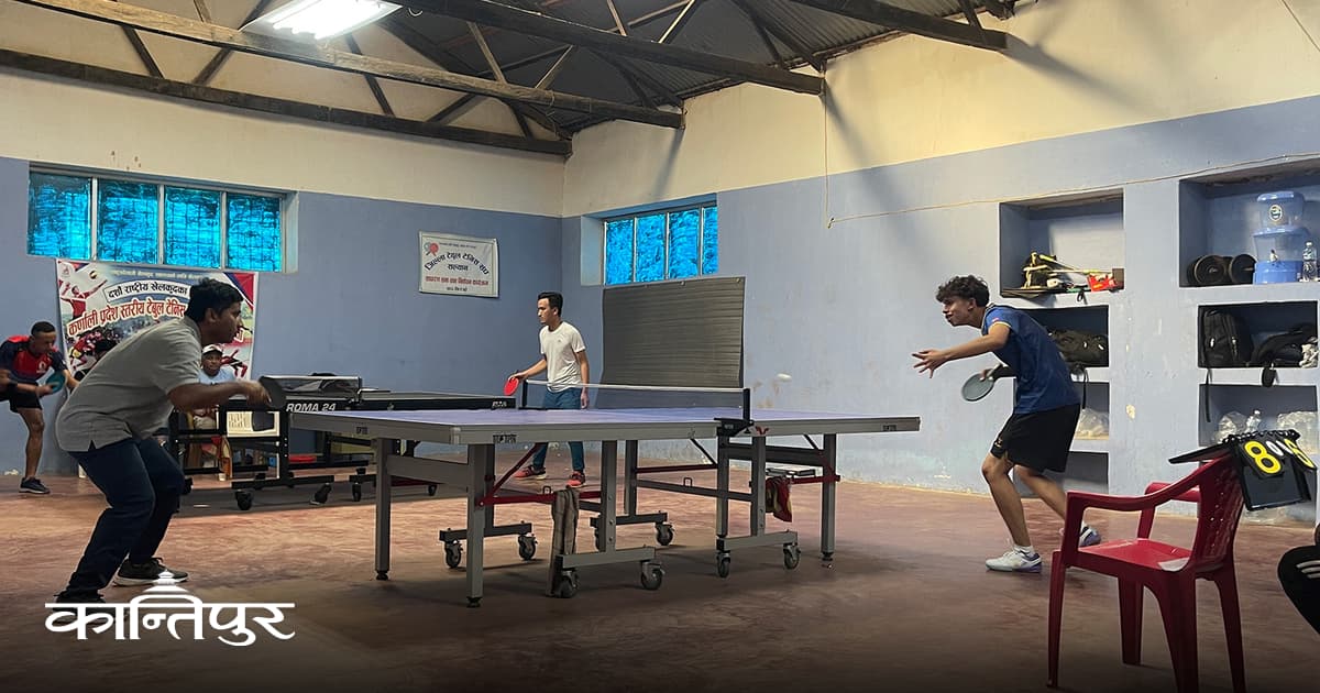 Karnali Table Tennis Selection Begins for National Games