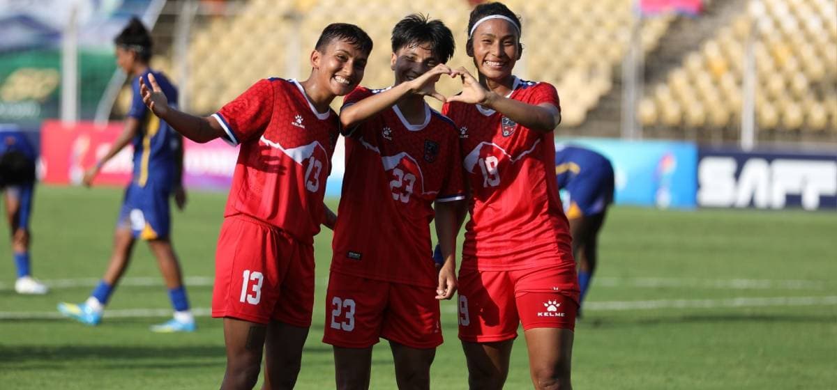 Nepal Advances to SAFF Semis, Defeats Sri Lanka 2-0