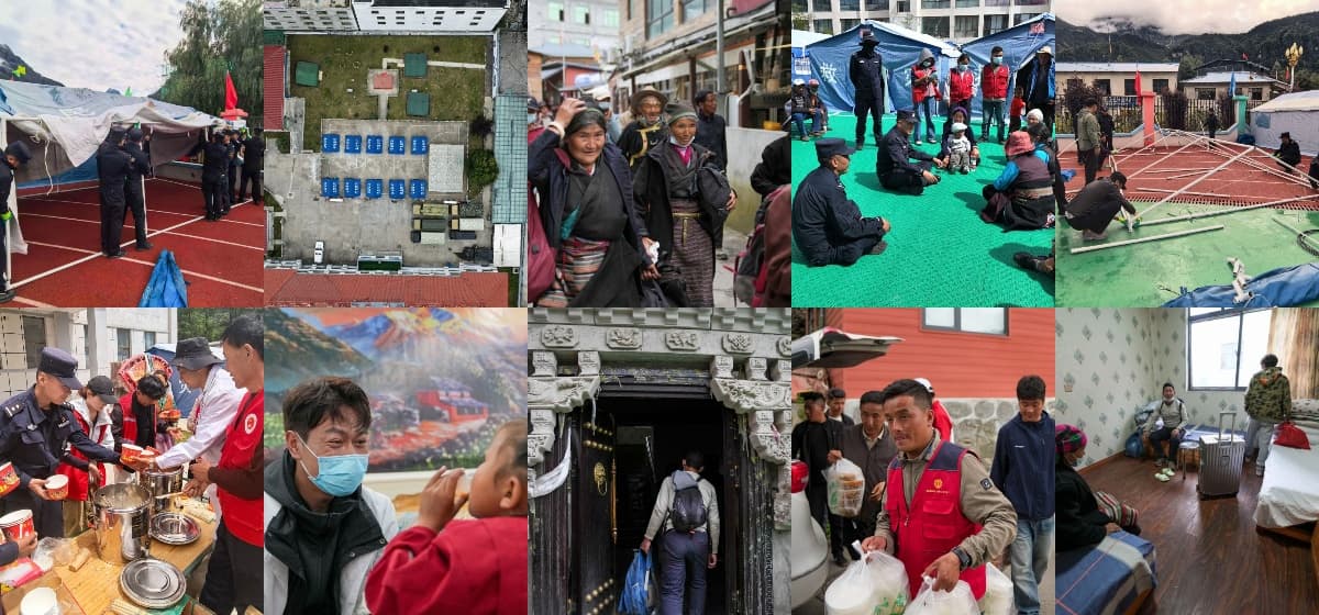 China Landslide: 555 Tourists and Residents Rescued