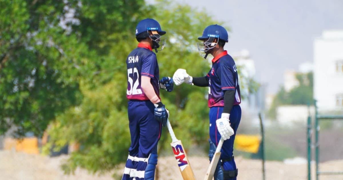 Nepal Sets 264-Run Target for Oman in World Cup League 2