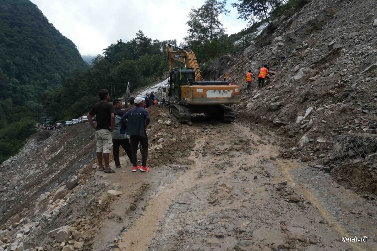 Tatopani Border Road Reopens After 40 Days