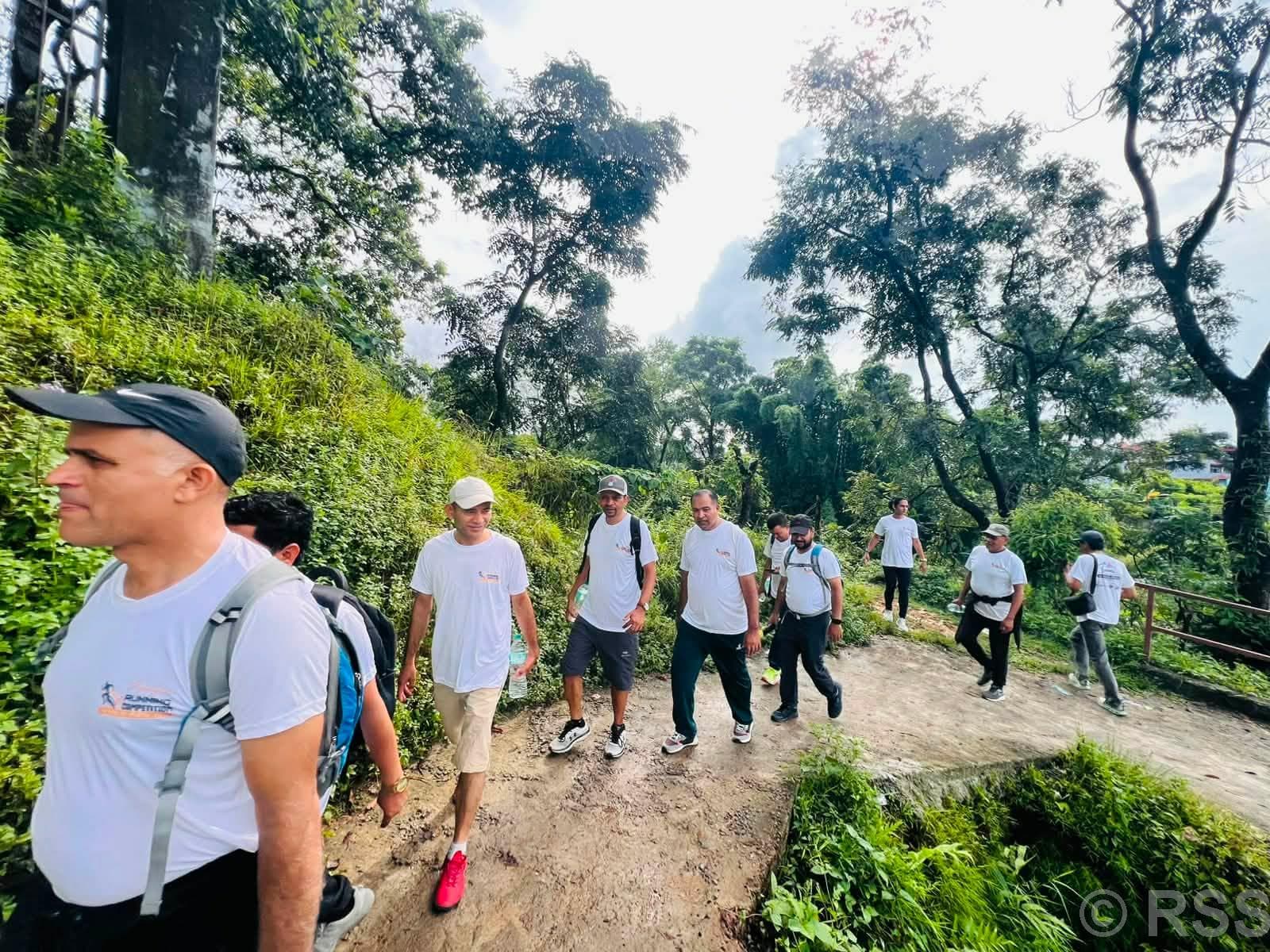 Hiking Held in Pokhara to Promote Pumdibhumdi Tourism