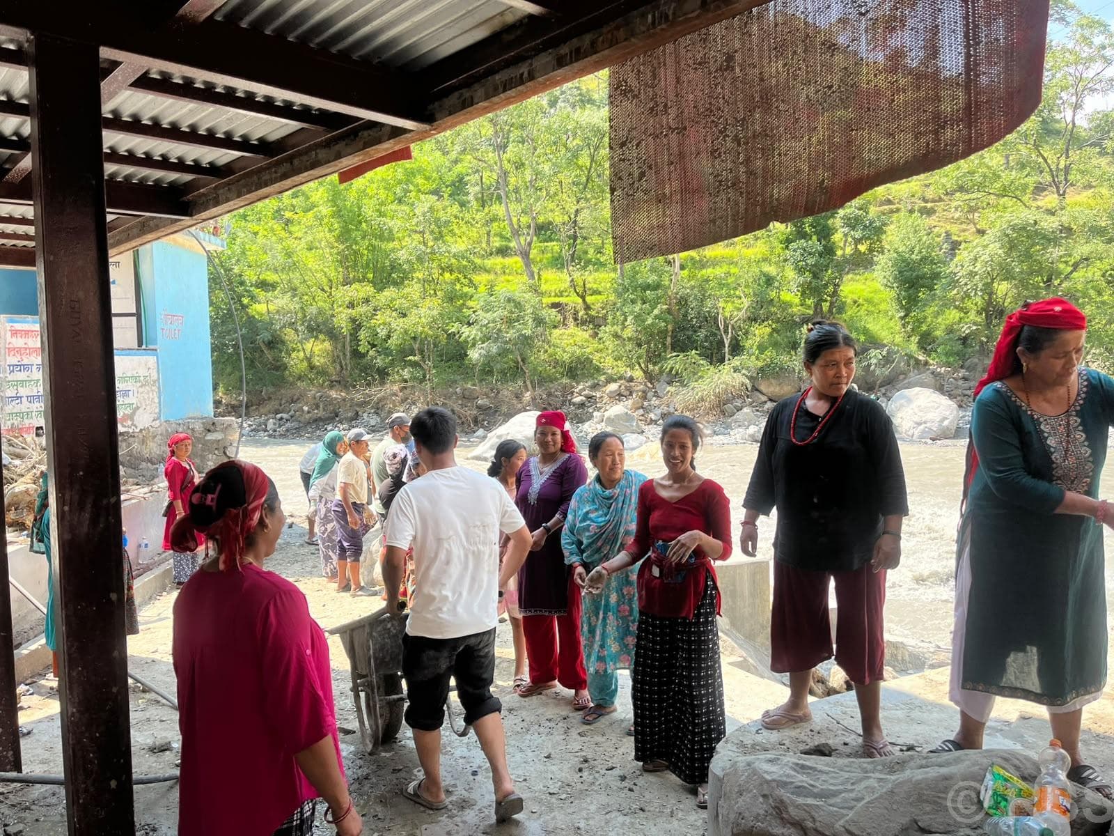 Singa Tatopani Kund Reopened After Flood Reconstruction