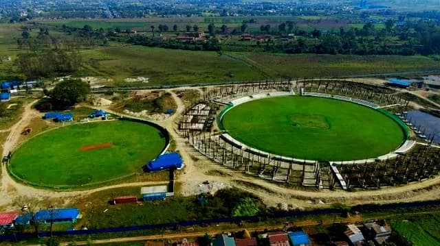 Chitwan Cricket Stadium Reaches 60 Percent Completion