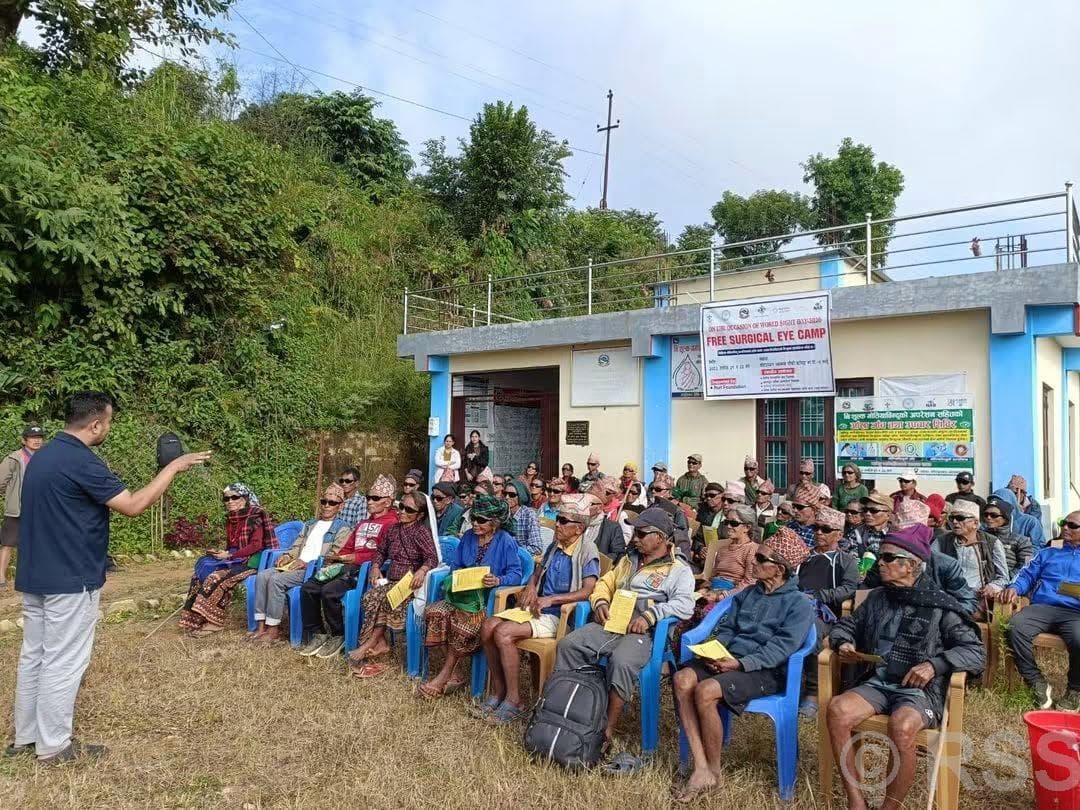 Free Eye Camp in Tanahun Benefits 954 Locals With 103 Surgeries