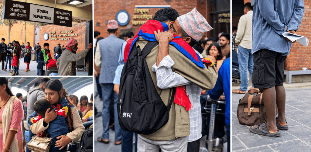 Why Struggling Nepali Youths Are Leaving the Country in Tears